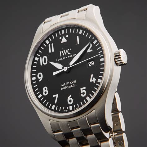 iwc mark xviii pre owned|iwc mark xviii used.